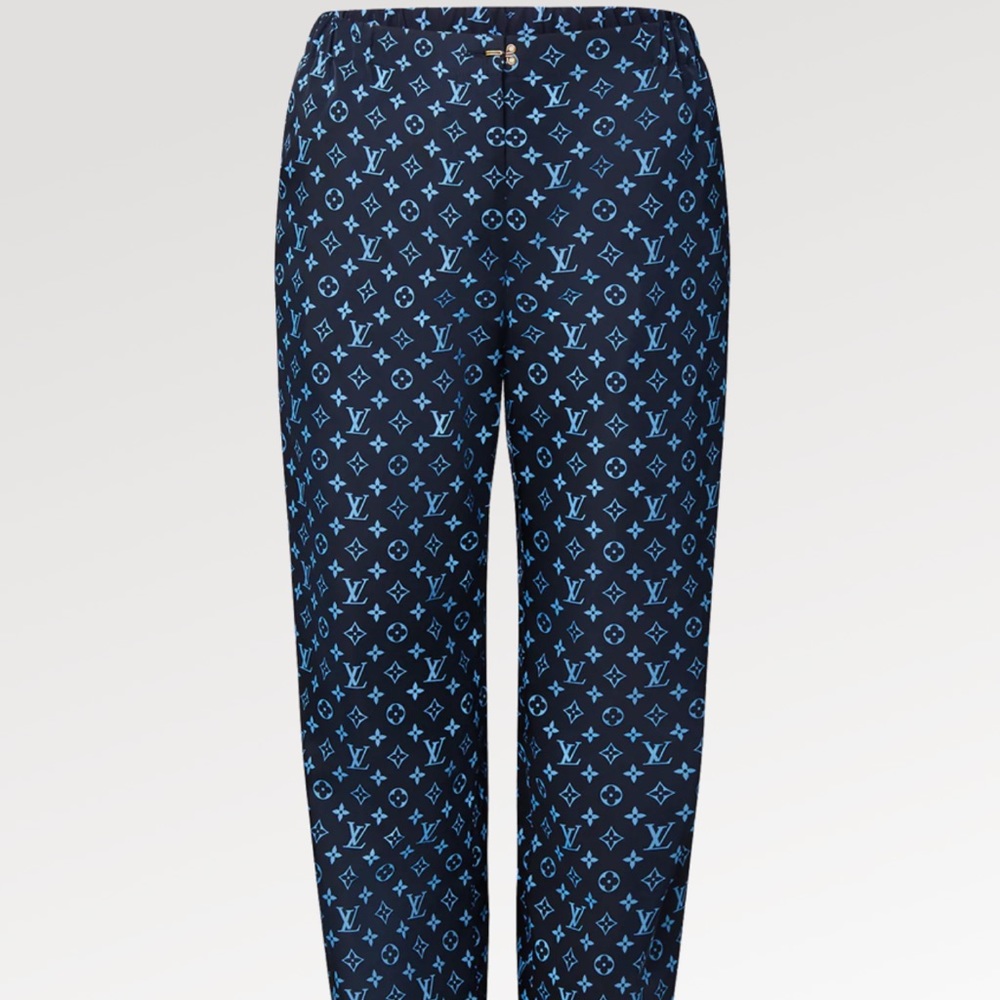 Louis Vuitton MIDNIGHT MONOGRAM JOGGING PANTS